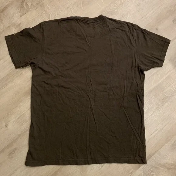 Y2K Volcom Featured Artist 2006 Holiday Collection Brown T-Shirt Men's XL Skater - Picture 6 of 8